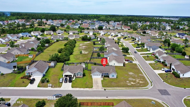 229 Red Carnation Dr, Holly Ridge, NC 28445 - aerial perspective of suburban area