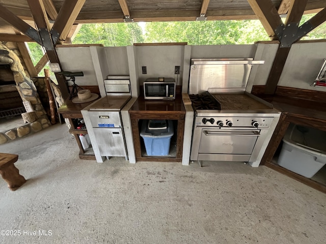 2483 Mcneill Hobbs Rd, Bunnlevel, NC 28323 - view of patio with a gazebo and exterior kitchen