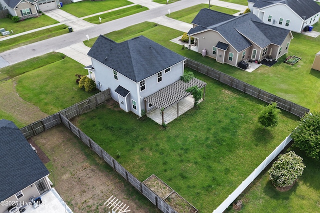 1232 Teakwood Dr, Greenville, NC 27834 - aerial view of residential area