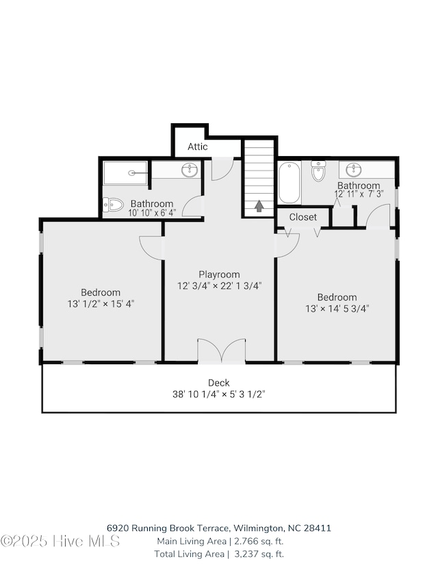 6920 Runningbrook Ter, Wilmington, NC 28411 - property floor plan