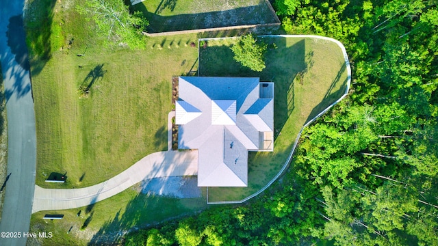 aerial view of property and surrounding area