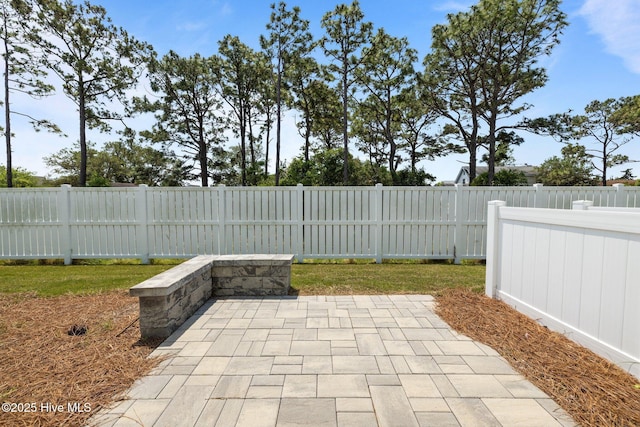 254 Great Egret Way, Beaufort, NC 28516 - view of patio with a fenced backyard