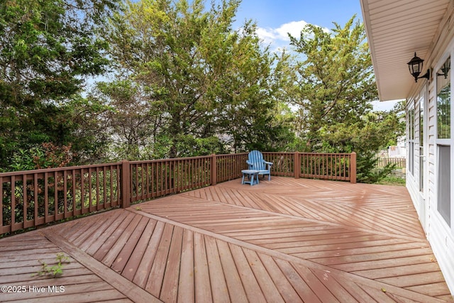 4979 Montserrat Dr, Southport, NC 28461 - view of wooden terrace