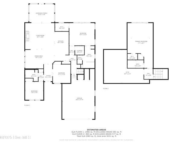 357 Spicer Lake Dr, Holly Ridge, NC 28445 - floor plan / room layout