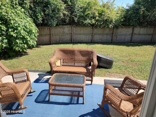 view of patio