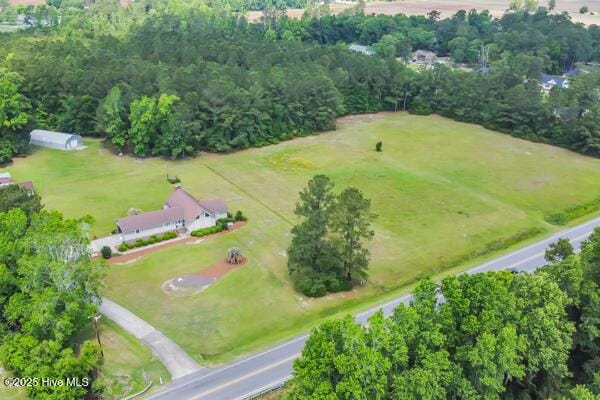 aerial view of property's location
