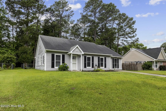208 E Lakeridge Lndg, Jacksonville, NC 28546 - view of front of house with roof with shingles