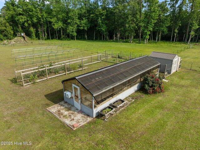 2142 Raccoon Rd, Willard, NC 28478 - view from above of property