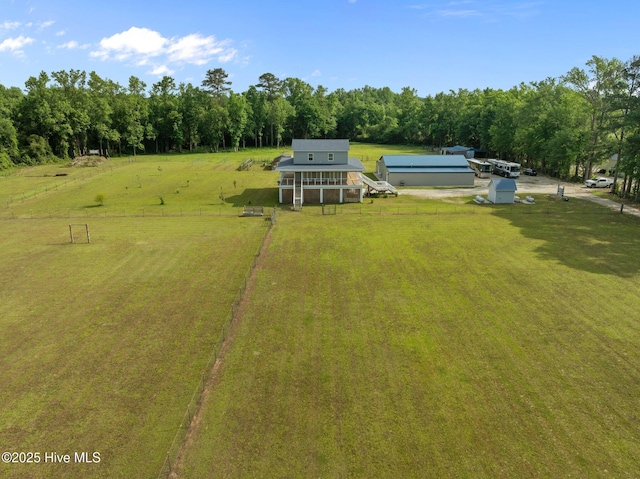 2142 Raccoon Rd, Willard, NC 28478 - bird's eye view
