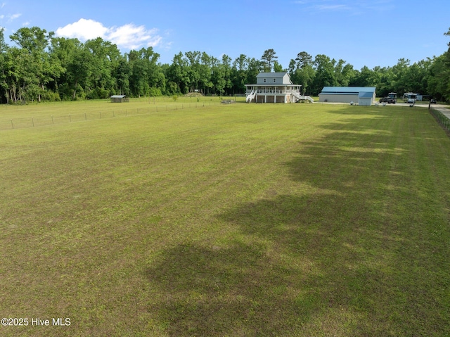2142 Raccoon Rd, Willard, NC 28478 - view of green lawn