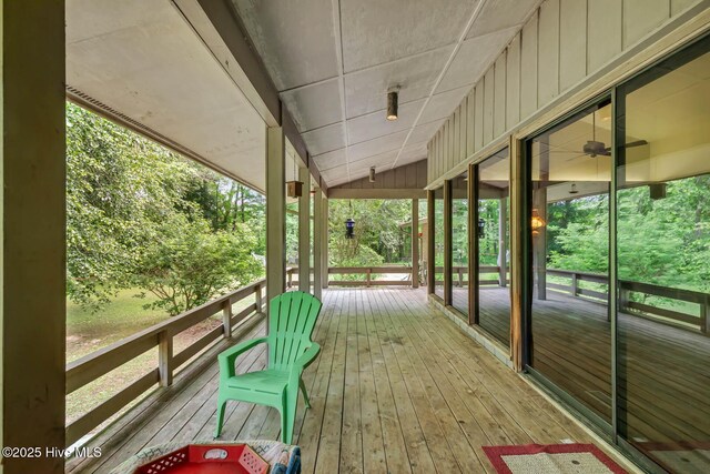 view of deck