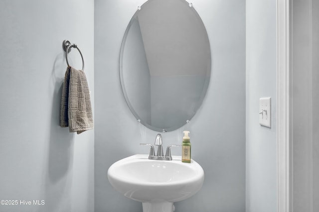 bathroom with a sink