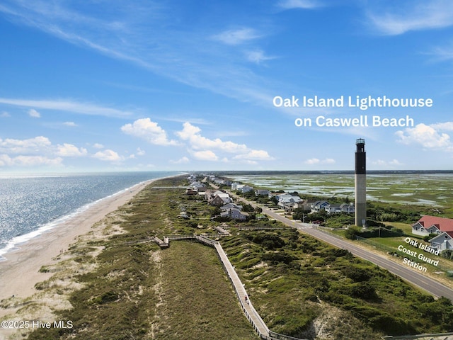 152 NW 1st St, Oak Island, NC 28465 - bird's eye view of extended coastline