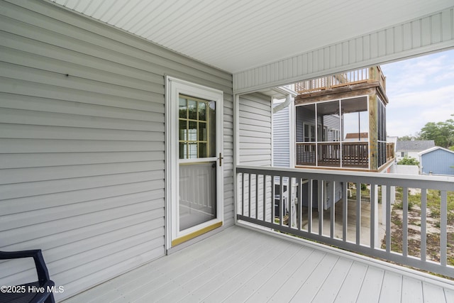 view of deck