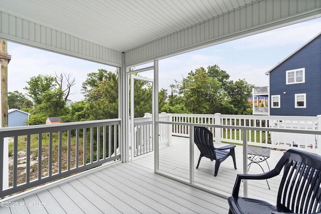 view of deck