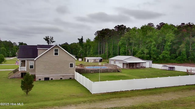 146 N Ravenwood Ln, Belhaven, NC 27810 - exterior space with a forest