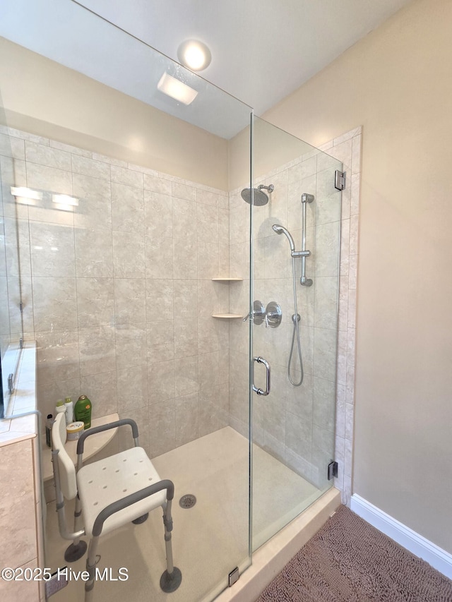 105 Argosy Dr, New Bern, NC 28560 - full bathroom with a stall shower