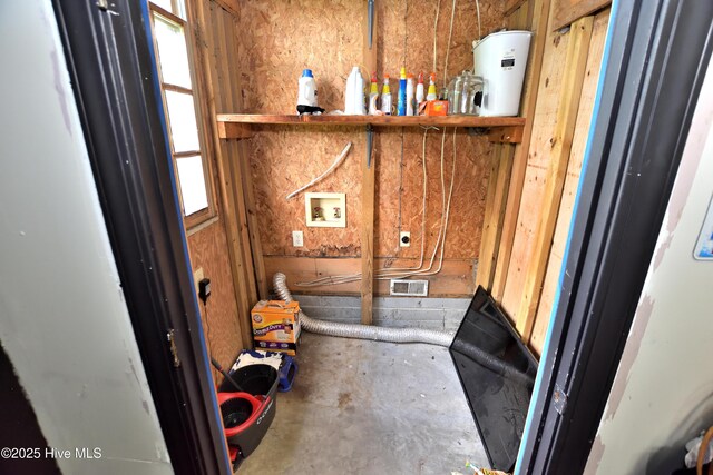 view of storage room