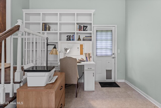 807 Cheryl Ln, Wilmington, NC 28405 - home office featuring baseboards