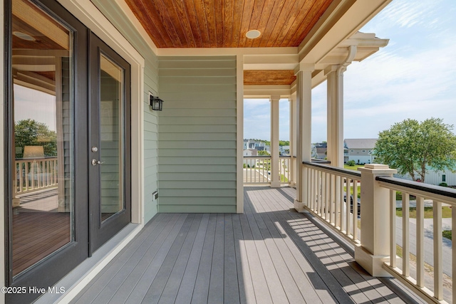 353 Spicer Lake Dr, Holly Ridge, NC 28445 - view of wooden terrace
