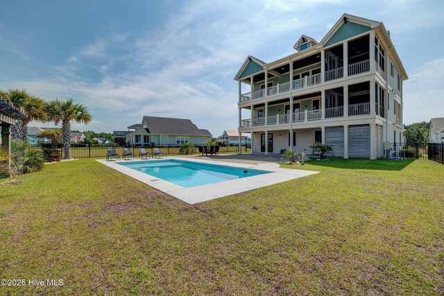353 Spicer Lake Dr, Holly Ridge, NC 28445 - view of pool with a patio