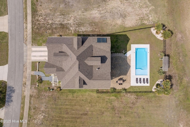 353 Spicer Lake Dr, Holly Ridge, NC 28445 - view from above of property featuring a pool area