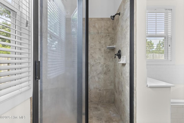 1213 Daisy Ct, Holly Ridge, NC 28445 - bathroom featuring a stall shower