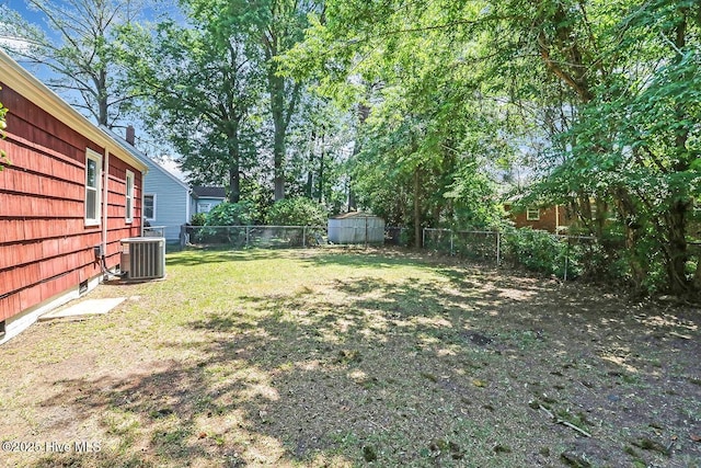 1111 Baxter St, Elizabeth City, NC 27909 - view of yard with central air condition unit