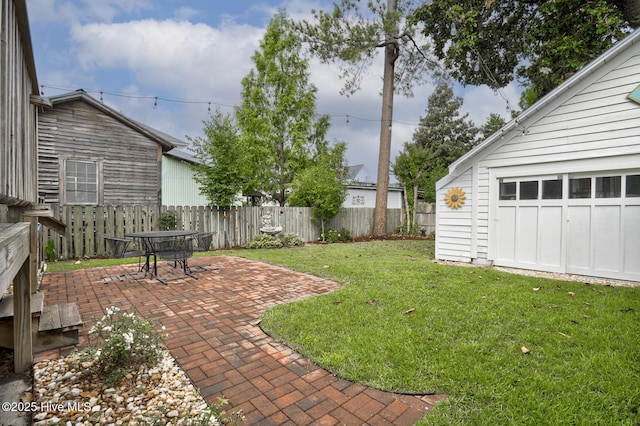 114 N Bonner St, Washington, NC 27889 - view of yard featuring a patio