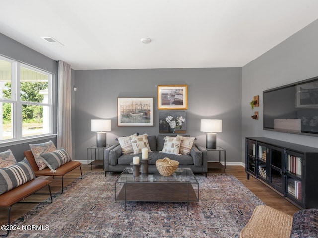 135 Legare St Lot 252, Wilmington, NC 28411 - living room featuring baseboards and wood finished floors