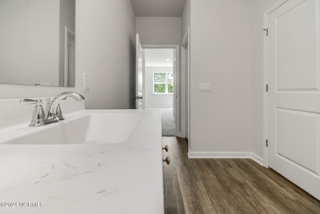 135 Legare St Lot 252, Wilmington, NC 28411 - bathroom featuring wood finished floors and vanity