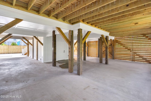 808 S 2nd St, Carolina Beach, NC 28428 - misc room featuring concrete floors