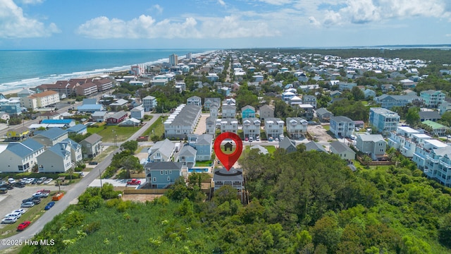 808 S 2nd St, Carolina Beach, NC 28428 - aerial perspective of suburban area with a nearby body of water