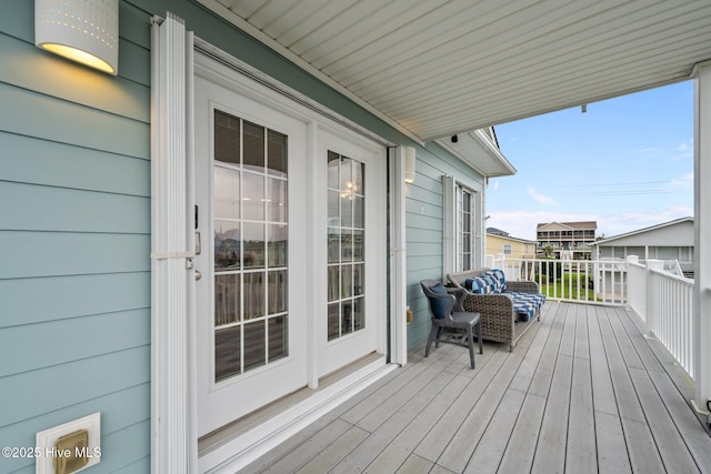 1711 S Anderson Blvd, Holly Ridge, NC 28445 - view of wooden deck