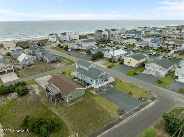 1711 S Anderson Blvd, Holly Ridge, NC 28445 - aerial view of residential area with a nearby body of water