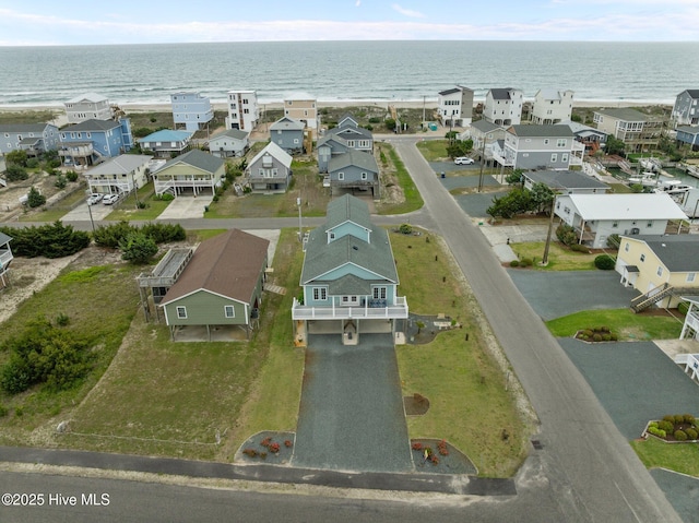 1711 S Anderson Blvd, Holly Ridge, NC 28445 - aerial perspective of suburban area featuring a large body of water