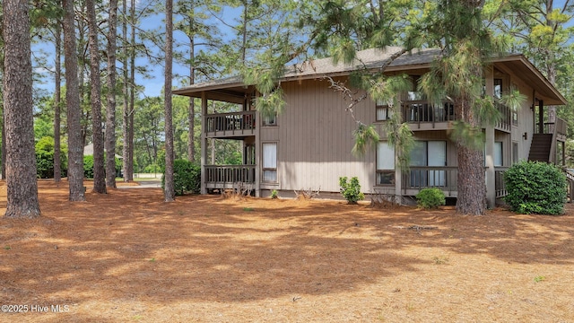 227 Foxkroft Dr Unit 9, Foxfire Village, NC 27281 - view of property exterior with a balcony
