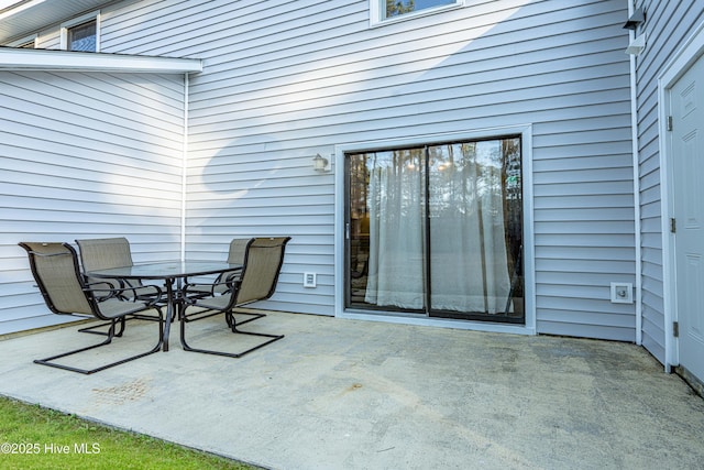 4 Port W Ct Unit C, Swansboro, NC 28584 - view of patio / terrace featuring outdoor dining area