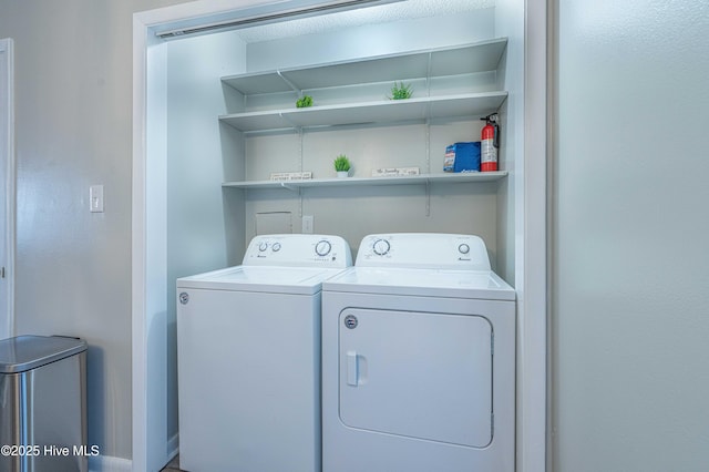 4 Port W Ct Unit C, Swansboro, NC 28584 - washroom featuring washer and dryer