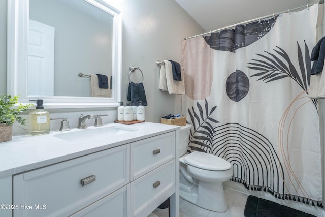4 Port W Ct Unit C, Swansboro, NC 28584 - bathroom featuring vanity and a shower with curtain