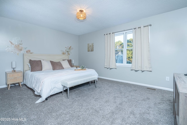 4 Port W Ct Unit C, Swansboro, NC 28584 - bedroom featuring carpet floors and a textured ceiling