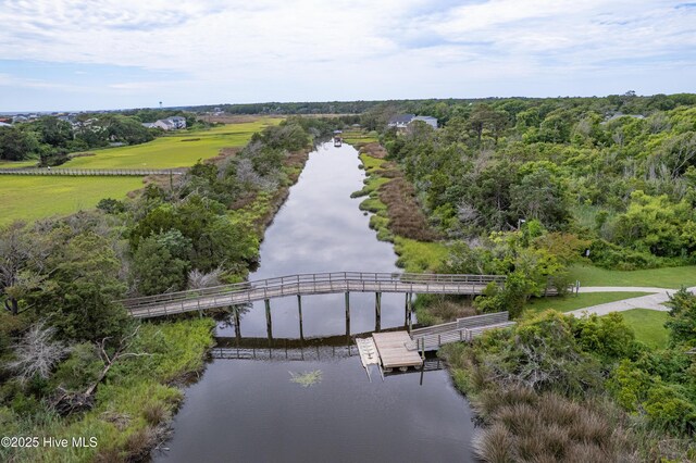 131 NE 33rd St, Oak Island, NC 28465 - drone / aerial view of a nearby body of water