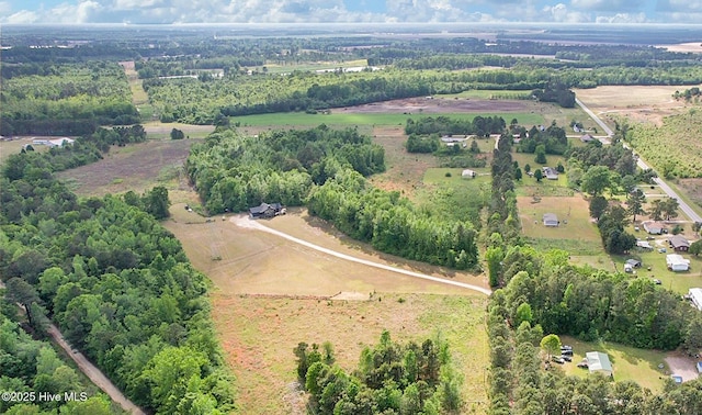 181 Kirkpatrick Ln, Red Springs, NC 28377 - aerial view of property's location with rural landscape