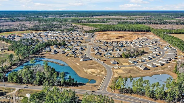 254 Kite Cir NE Lot 668, Bolivia, NC 28422 - aerial view of residential area featuring a nearby body of water