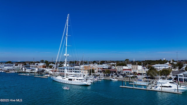 160 Freedom Park Rd, Beaufort, NC 28516 - dock featuring a water view