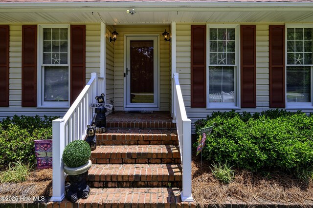 1992 Acorn Dr, New Bern, NC 28562 - entrance to property with a porch