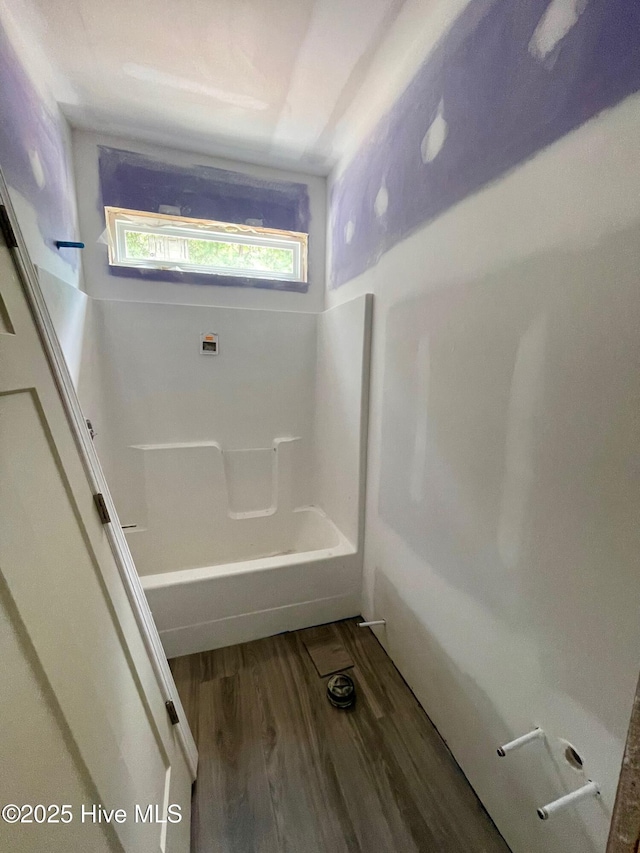 169 Howard Rd, Newport, NC 28570 - full bath with wood finished floors and shower / bathtub combination