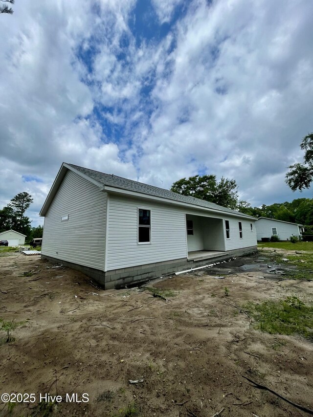 169 Howard Rd, Newport, NC 28570 - view of back of property