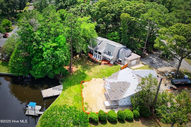 302 Plantation Dr, New Bern, NC 28562 - view of subject property featuring a nearby body of water