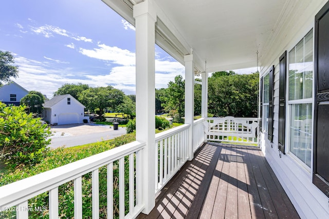 109 Lobster Ln, Emerald Isle, NC 28594 - view of wooden porch